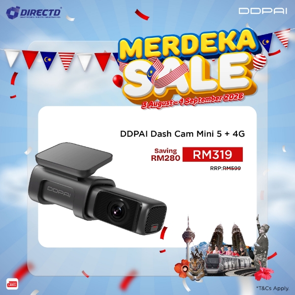 Picture of DDPAI mini 5 + 4G | Full new generation dash camera 4K | GPS | AI · 4K UHD image | Every inch is visible