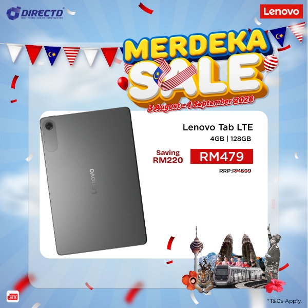 Picture of Lenovo Tab TB311XU [LTE + Voice Call | 4GB RAM | 128GB ROM]